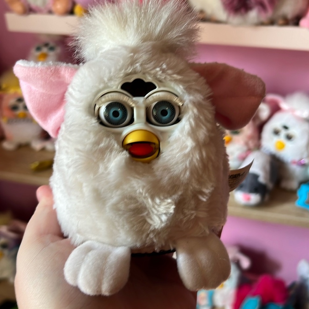 furby baby white 1999